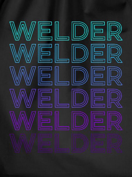Welder Welding Welding Retro