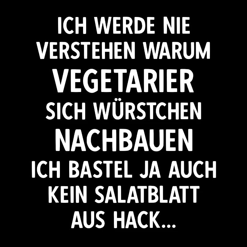 Vegetarier Würstchen I Anti Vegan Fleischesser