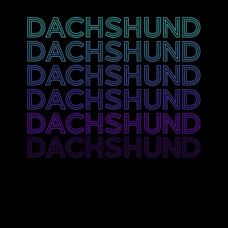 Dachshund Retro