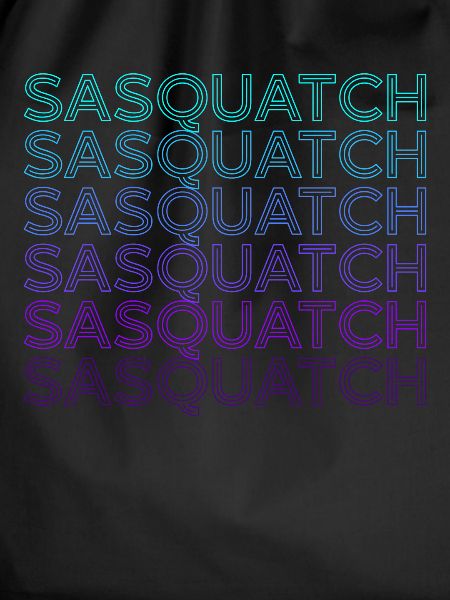 Sasquatch Bigfoot Retro