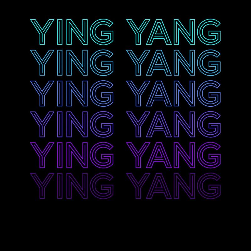 Ying Yang Yin Yang Rétro