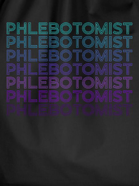 Phlebotomist Pharmacy Technician Retro