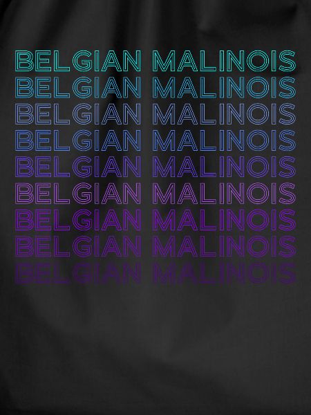 Belgian Malinois Retro