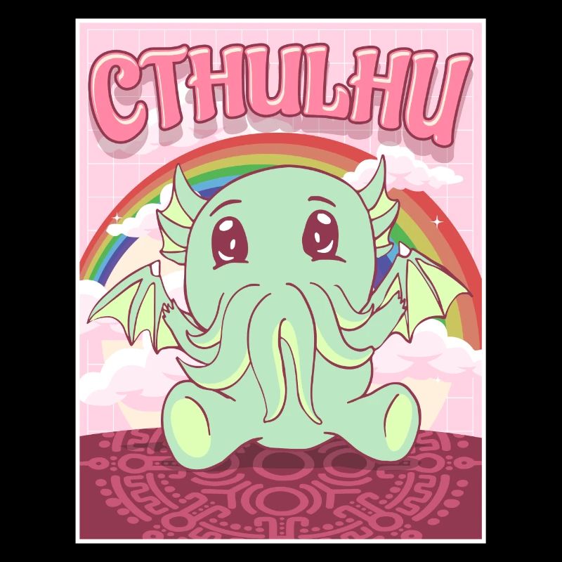 Kawaii Cthulhu Necronomicon Cthulhu Monstre