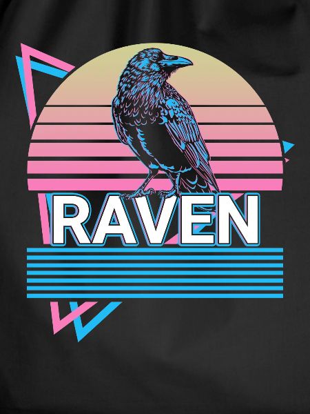 Raven Crow Retro Gift