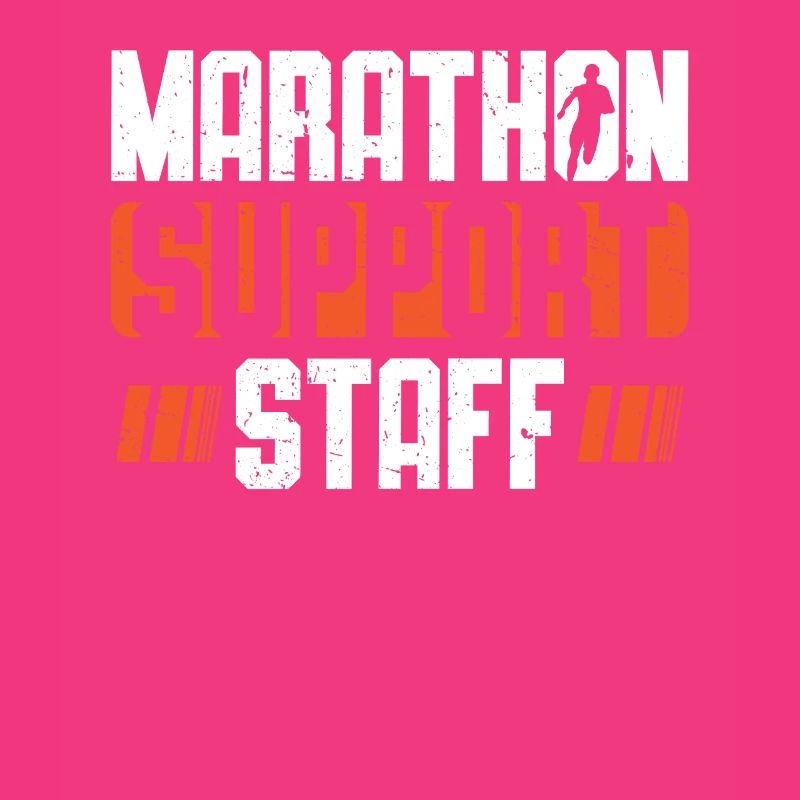 Support staff for marathon runners