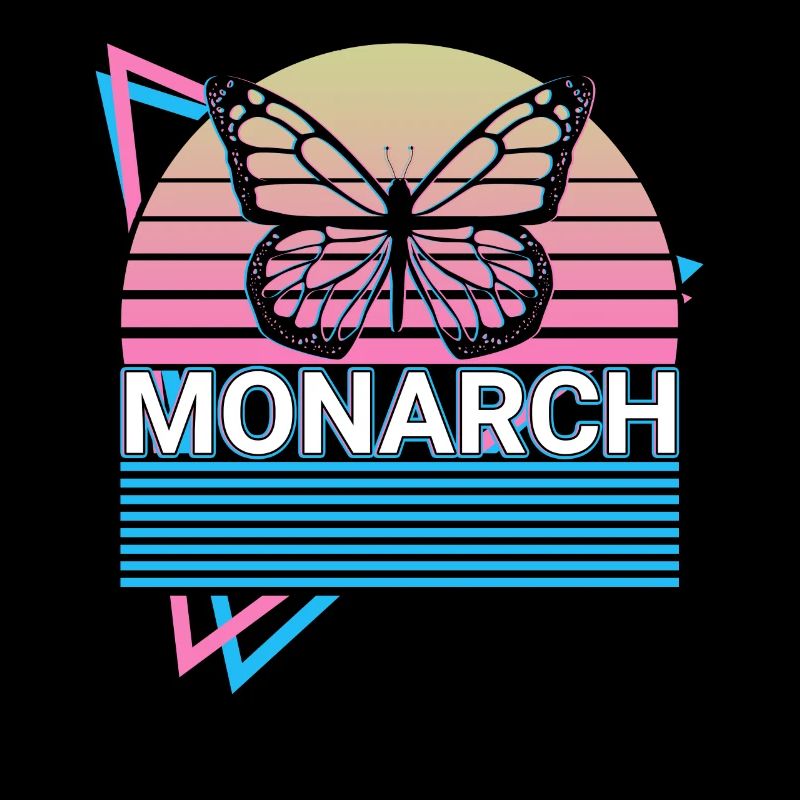 Monarch Butterfly Retro Gift