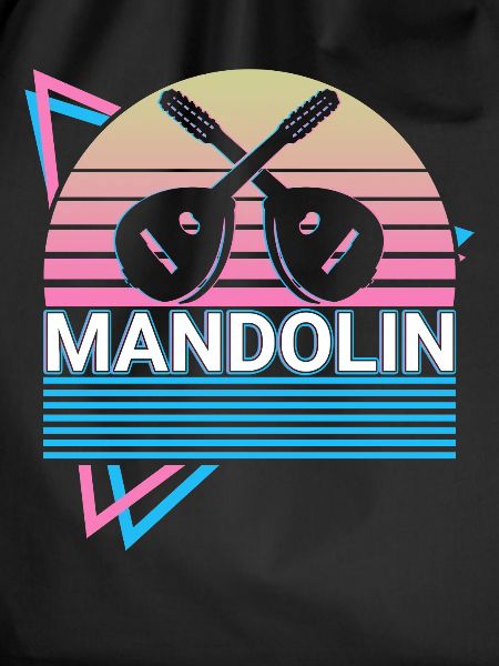 Mandolin Guitar Retro Gift
