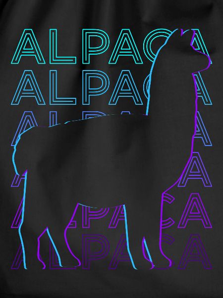 Alpaca Retro Gift