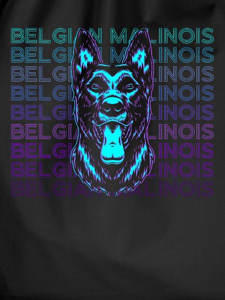 Belgian Malinois Retro Gift