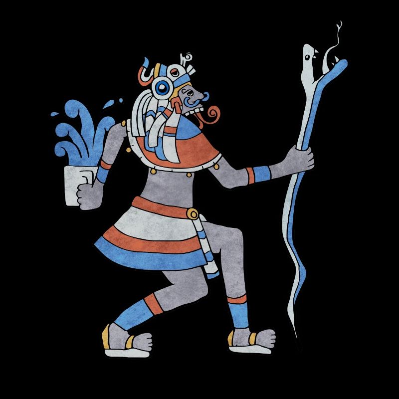 Tlaloc Aztec Rain God Aztec God Nahu