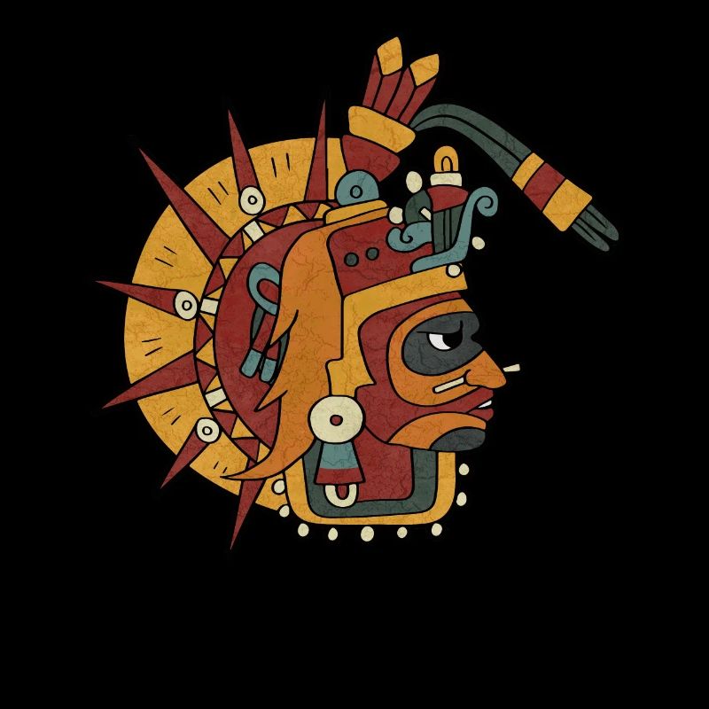 Tonatiuh Aztec God Sun God Maya Inca Toltecs
