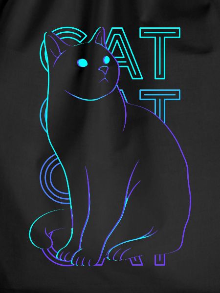 Cat Retro Gift