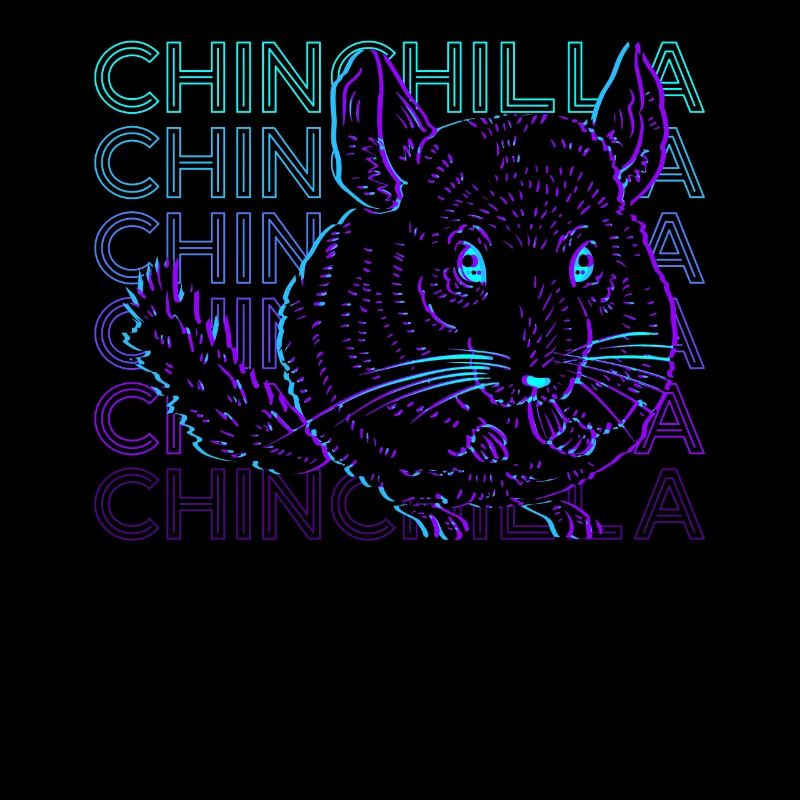 Chinchilla Retro Gift