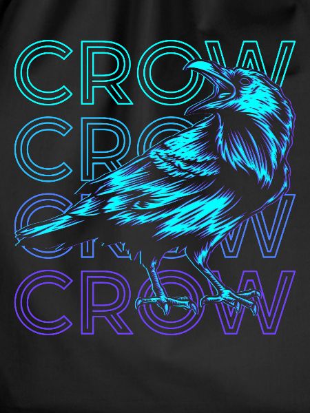 Crow Raven Retro Gift
