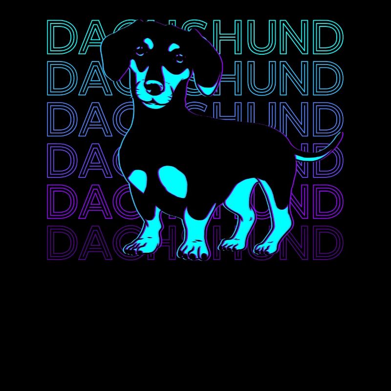 Dachshund Retro Gift