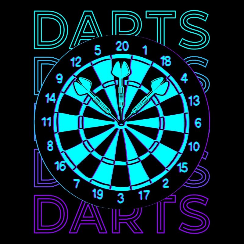 Darts Retro Gift