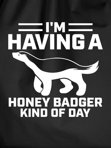 Funny honey badger