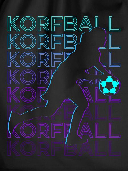 Korfball Player Retro