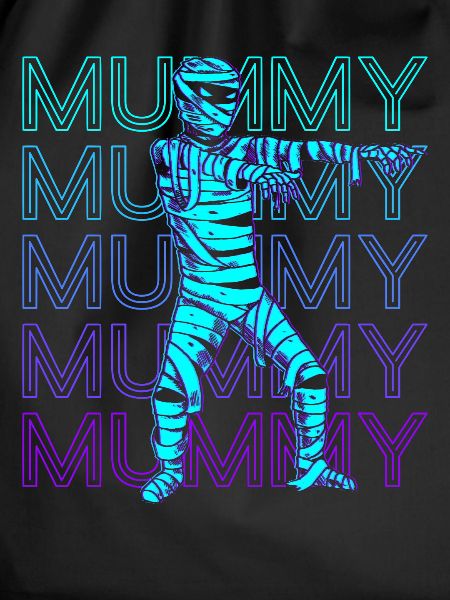 Mummy Ancient Egypt Retro