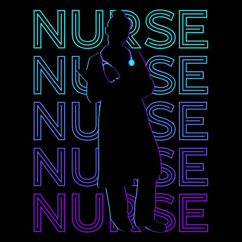 Nurse RN Nursing Retro