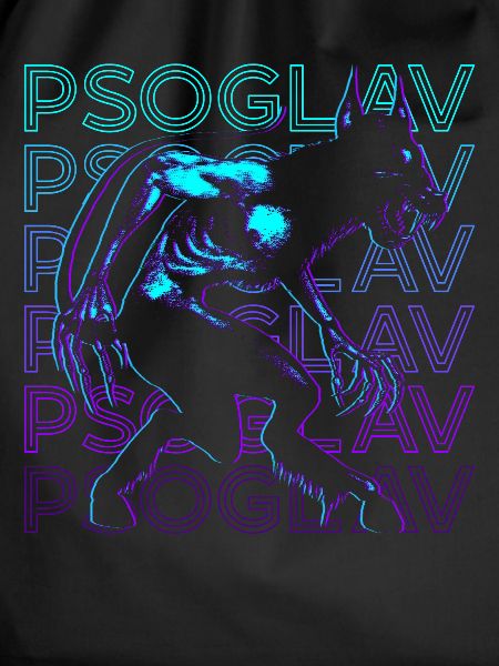 Psoglav Slavic Mythology Retro