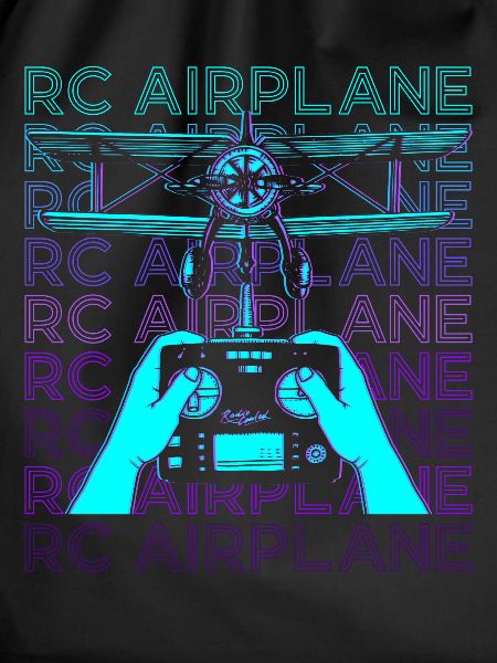 RC Airplane Drone Retro