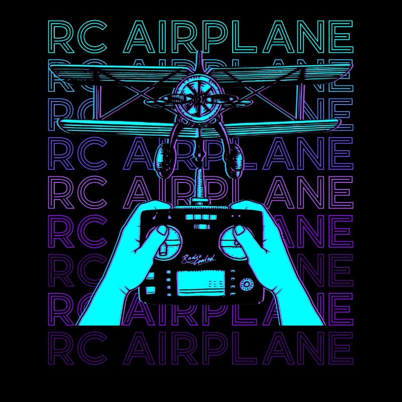 RC Avion Drone Rétro