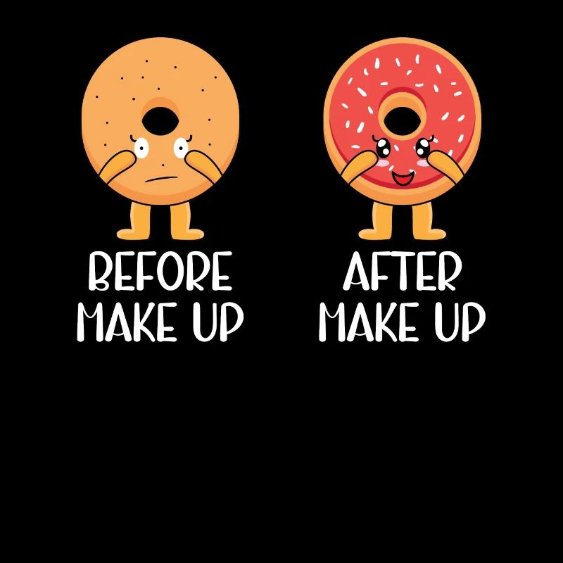 Before I Make Up After I Make Up | Donut Lover