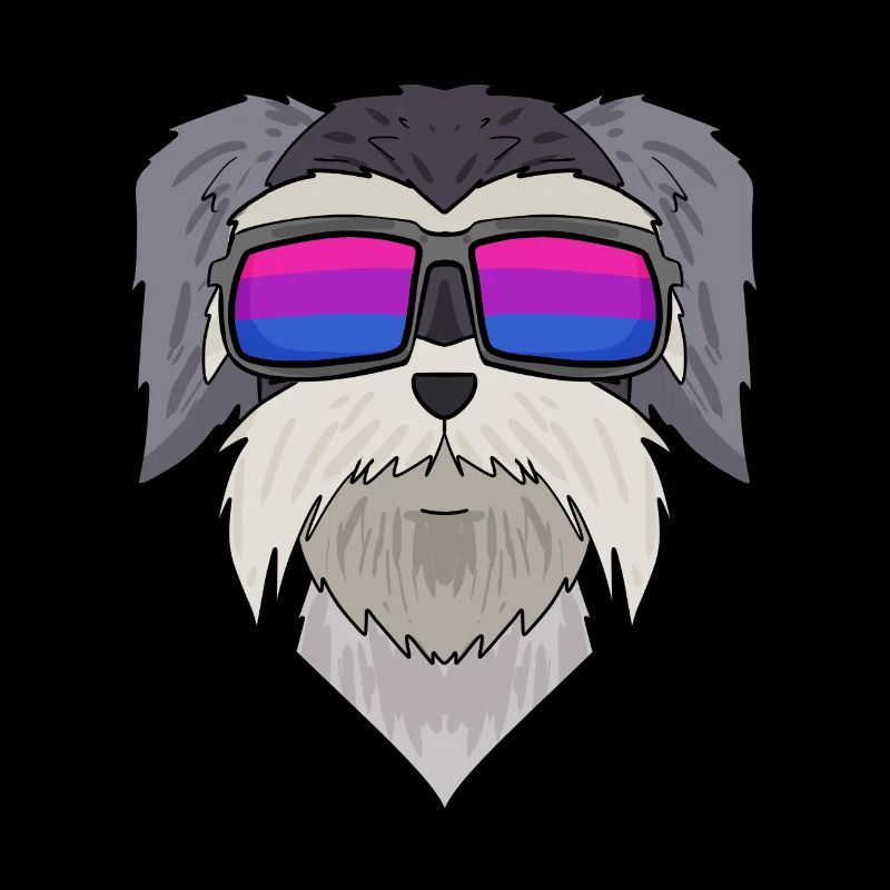 Bisexual Schnauzer Dog Gift