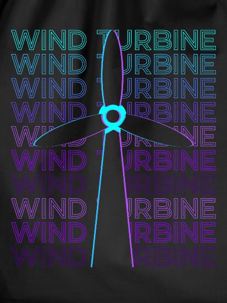 Windturbine Retro