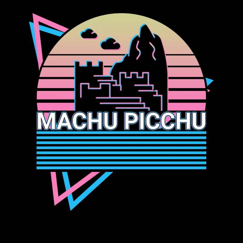 Machu Picchu Pérou Inca Rétro