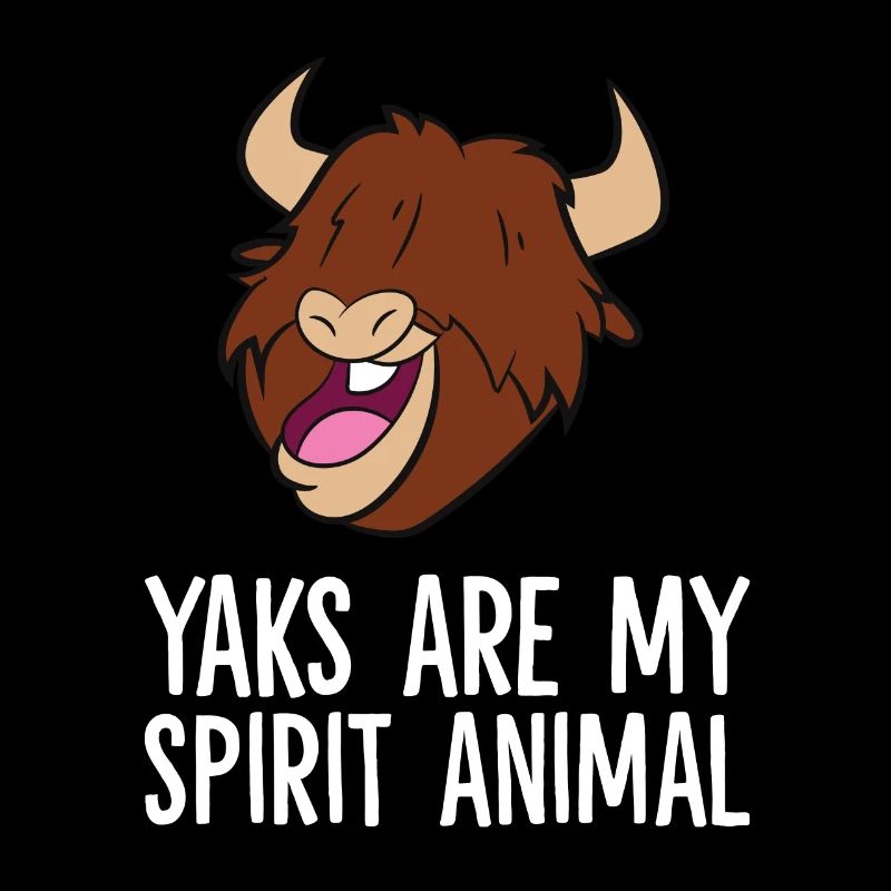 Yaks sind mein Seelentier
