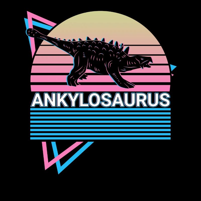Ankylosaurus Dinosaurier Retro