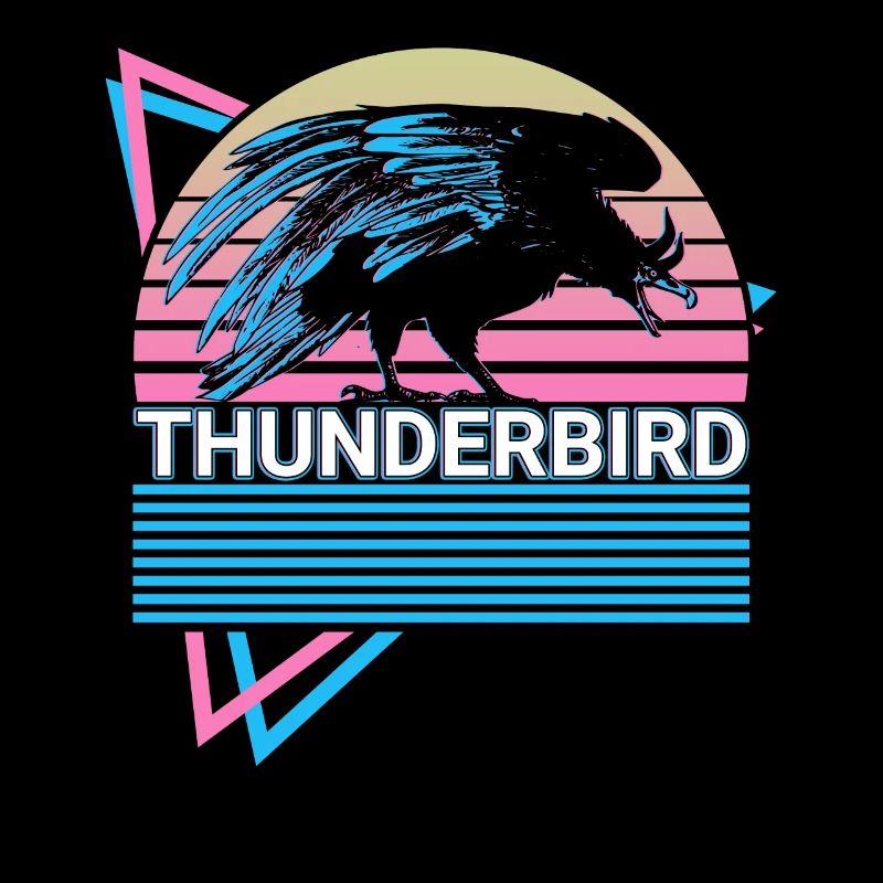 Thunderbird Cryptid Cryptozoologie Rétro