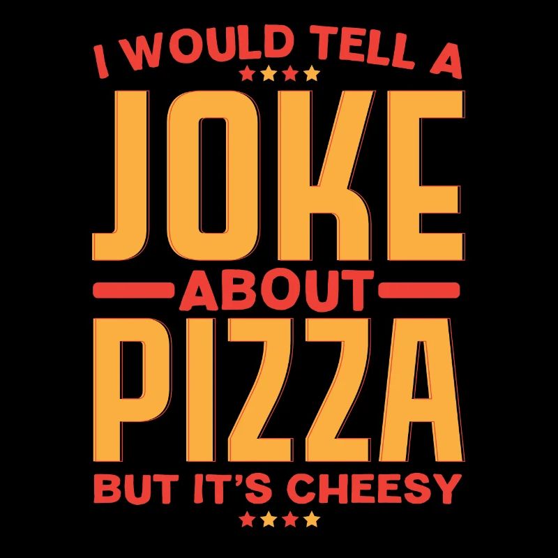 Ich würde einen Witz über Pizza erzählen, aber er