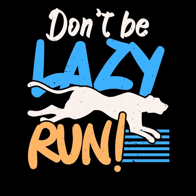 Don't Be Lazy Run Cheetah Wildlife Zookeeper