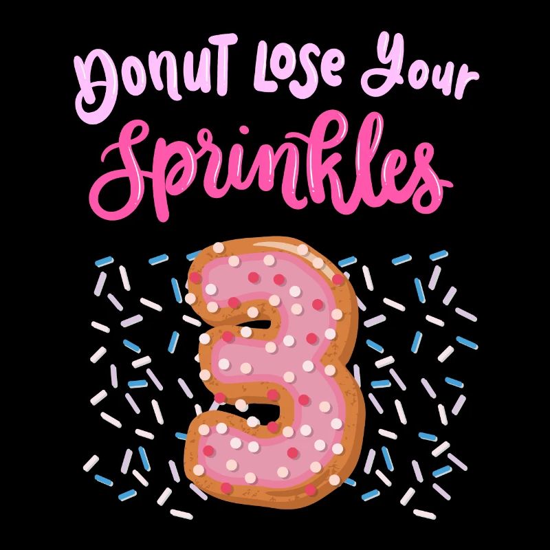 Donut Lose Your Sprinkles 3. Geburtstag | Donut