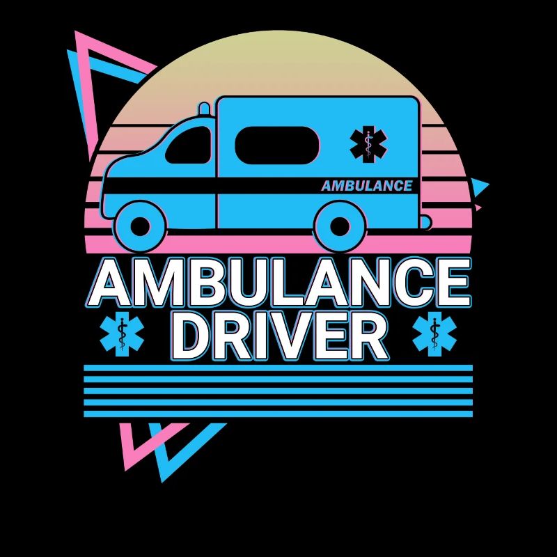 Ambulance driver Retro