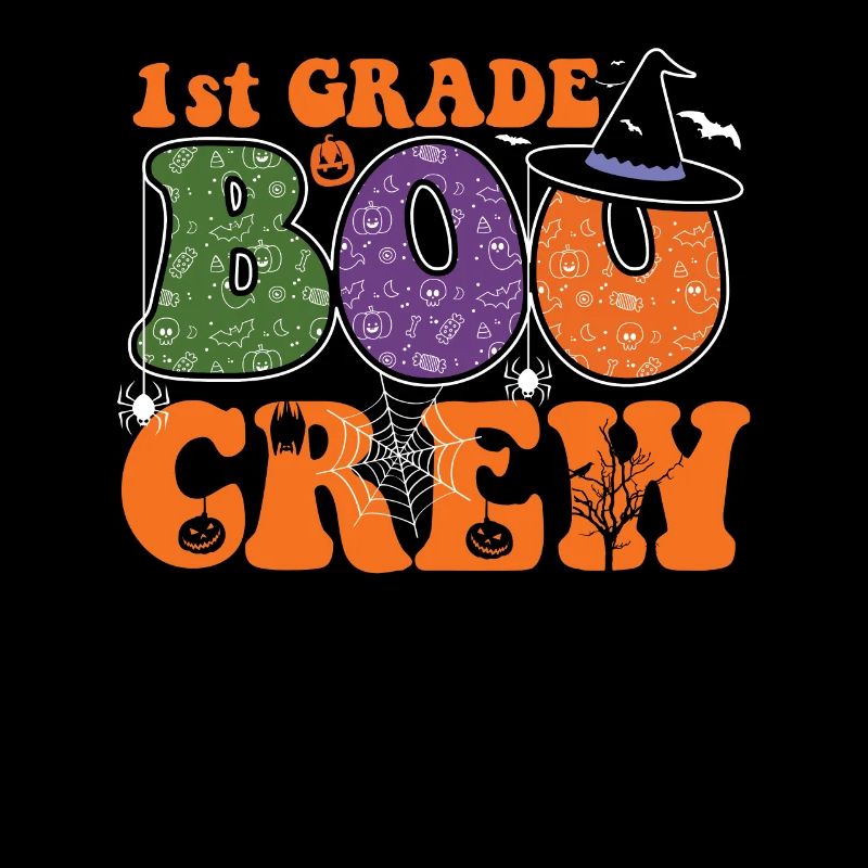 1st Class Boo Crew Spooky Pumpkin Monster