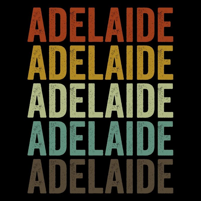 Adelaide Australia Retro Vintage