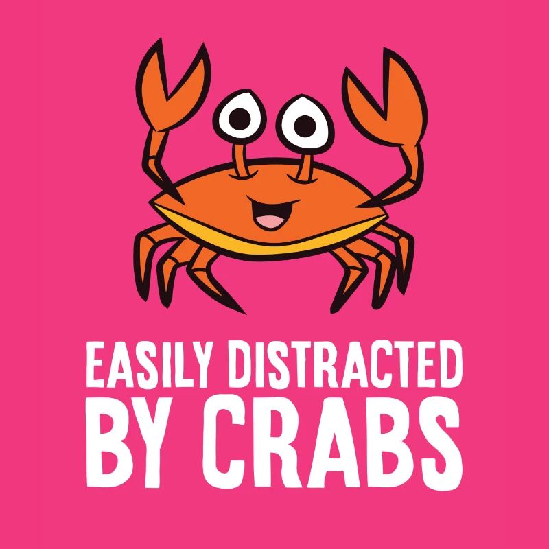 Crab Lover Easily Distracted By Crabs