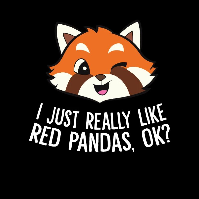 Mignon panda roux J’aime juste les pandas roux