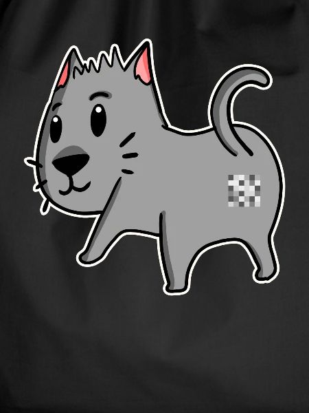 Cat Ass - Cat Butt