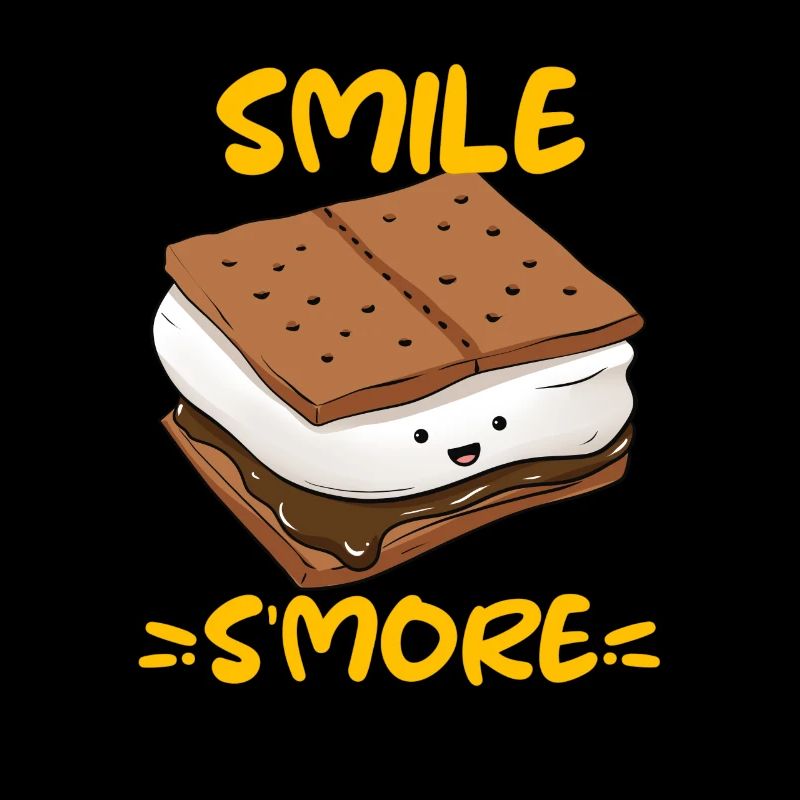 Smile S’More Campfire Camping