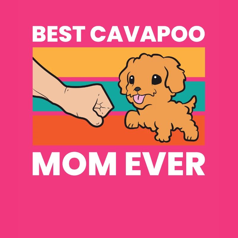 Cavapoo Dog Mama Cavoodle Best Cavapoo Mom Ever