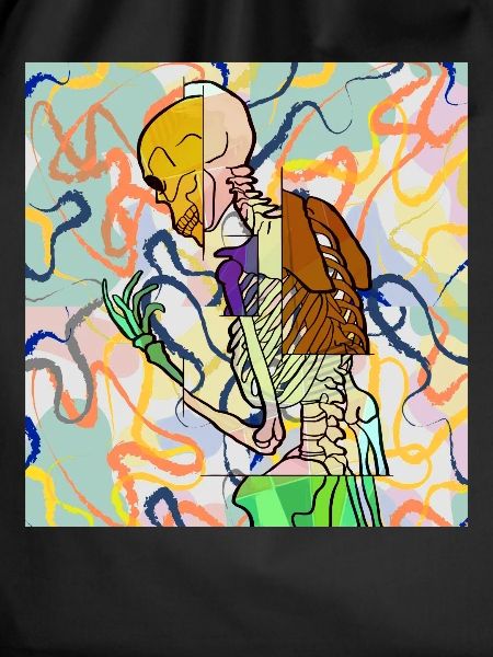 Avant Garde Aesthetic Skeleton