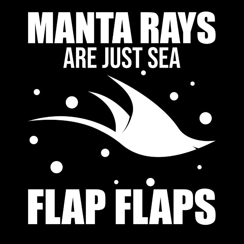 Funny Manta Ray Stingray
