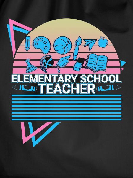 Primary School Teacher Retro