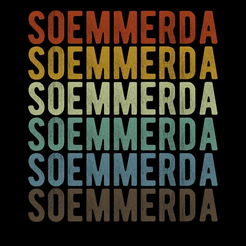Soemmerda Stadt Retro Vintage